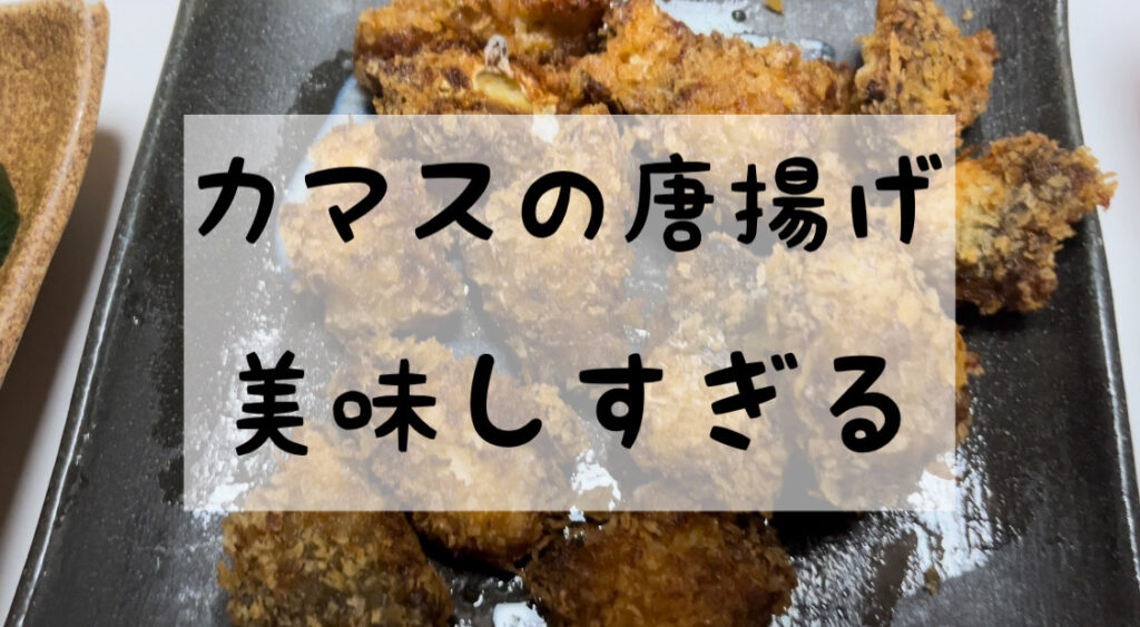 え？カマスの唐揚げってこんなに美味しいの・・・